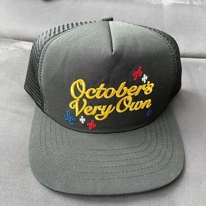 OVO October’s Very Own POMPOM Script Trucker Hat